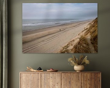 Verlaten strand in Zeeland van OCEANVOLTA