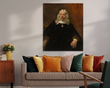 Portret van een witharige man, Rembrandt