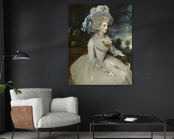 Porträt von Lady Skipwith - Reynolds, Joshua Reynolds