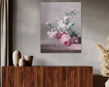 Classic Meets Modern Flower Still Life van Andrea Haase
