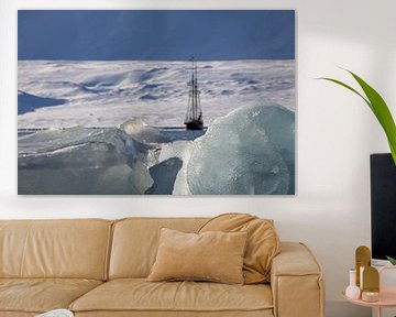 Zeilboot voor Spitsbergen van Marieke Funke