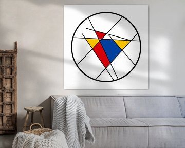 Piet Mondrian Art Round