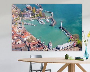 Lindau harbour by Jan Schuler