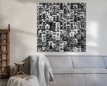 Chrome Cube Crosses van Jörg Hausmann