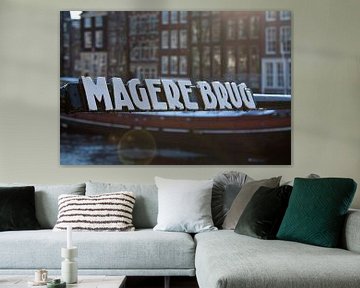 Magere Brug, Amsterdam by Marjolein Reman