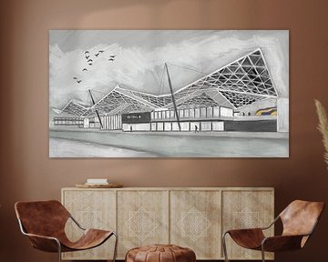 Tilburg railway station by Stan Kruijssen