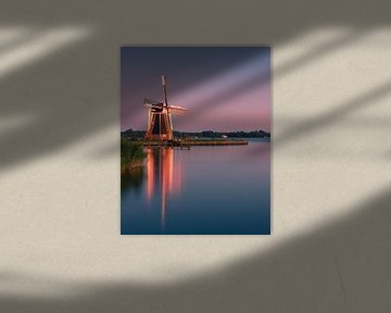 Windmühle De Helper, Haren, Groningen, Niederlande