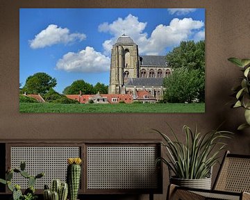 Grote Kerk Veere sur Zeeland op Foto