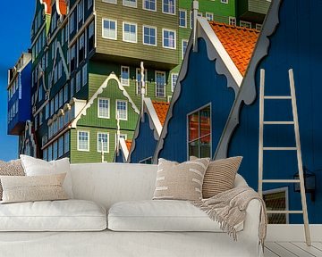 kleurrijk hollandse architectuur van Chris van Es