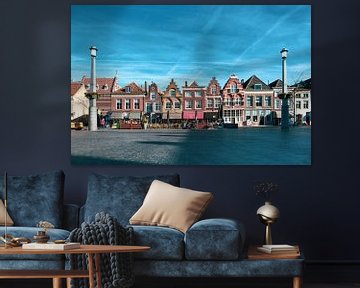 De binnenstad van Dordrecht in kleur van Petra Brouwer