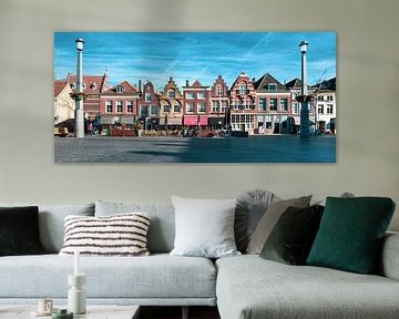 Een prachtige panorama van Dordrecht van Petra Brouwer