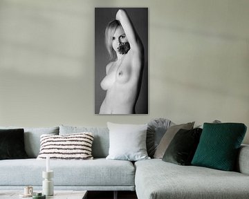 The woman with the flower - nude photography from Germany