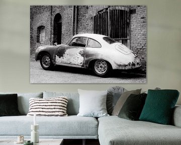 Porsche 356 vintage sportwagen met veel patina