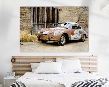 Porsche 356 sport trouver grange avec beaucoup de patine sur Sjoerd van der Wal Photographie