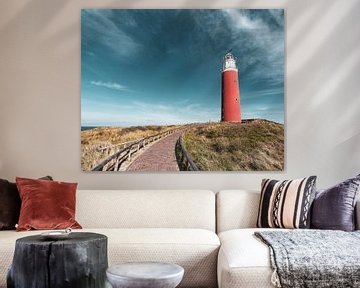 Le phare de Texel sur Remco Piet