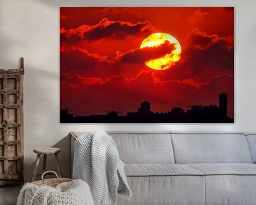 Zonsondergang Sonnenuntergang coucher de soleil Sunset