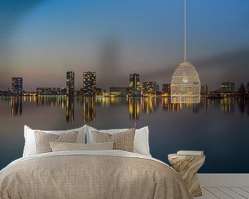 Almere Skyline 1 van Bart Hendrix