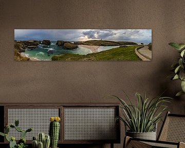Panorama Pointe des Poulains Belle Ile en Mer van Arthur Puls Photography