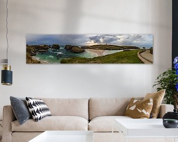 Panorama Pointe des Poulains Belle Ile en Mer von Arthur Puls Photography