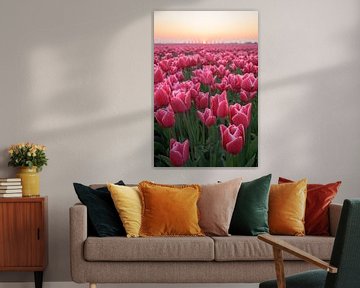 Tulpen in Nederland van Peter de Jong