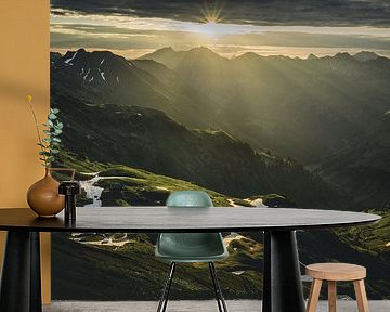 Sunrise at the Nebelhorn by Tobias Reißbach