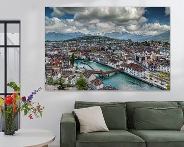 Luzern skyline von Ilya Korzelius