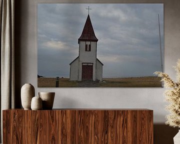 IJsland kerk van Noor Zwart