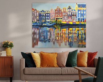 The Amsterdam canals by Branko Kostic