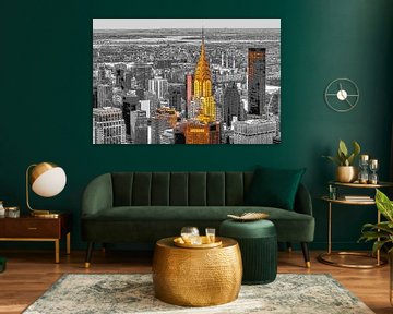 Chrysler Building New York sur Rene Ladenius Digital Art