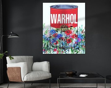 Motiv Soup Warhol - Great as a sauce too - Dadaismus Vintage von Felix von Altersheim