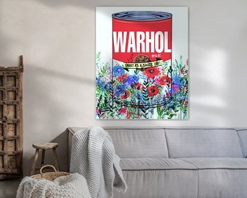Motief Soep Warhol - Ook lekker als saus - Dadaïsme Vintage van Felix von Altersheim