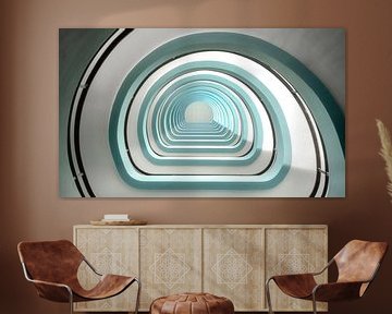Spiral Stairs van Photo Wall Decoration
