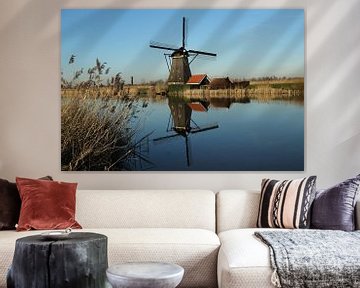 A windmill in kinderdijk von Janno blok