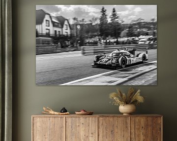 Porsche 919 Hybrid sports-prototype racing car in Eau Rouge by Sjoerd van der Wal Photography