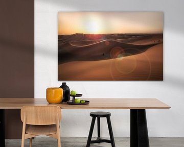 Desert sunset von Photo Wall Decoration