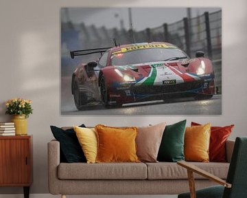 Total 6h of Spa, AF Corse Ferrari 488 EVO sur Rick Kiewiet