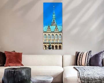 Hamburg City Hall by Gisela Scheffbuch