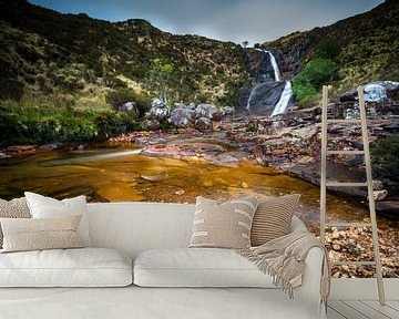 Isle-of-Skye Schotland: Blackhill waterfall van Remco Bosshard