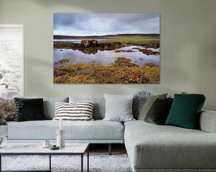 Sfeerimpressie: Eb bij Loch Greshornish, Isle-of-Skye Schotland van Remco Bosshard