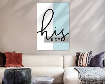 HIS SIDE | turquoise