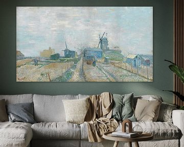 Montmartre: molens en moestuinen, Vincent van Gogh