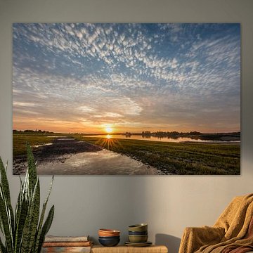 Zonsondergang bij de Put