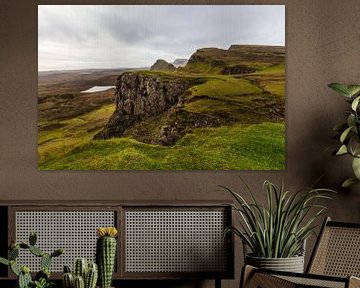 Scotland: Beautiful view Quiraing - Isle-of-Skye van Remco Bosshard