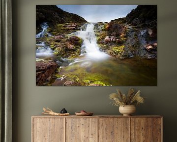 Schottland: Wasserfall der Rha auf Skye