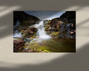 Schottland: Wasserfall der Rha auf Skye