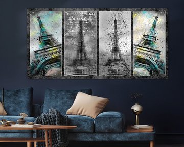 Eiffelturm Collage