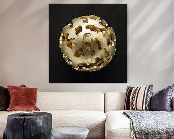 Golden Cheese Spheres