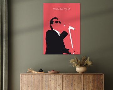 No292 MY Marc Anthony Minimal Music poster sur Chungkong Art