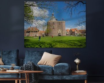 The Drommedaris in Enkhuizen by Martijn Tilroe