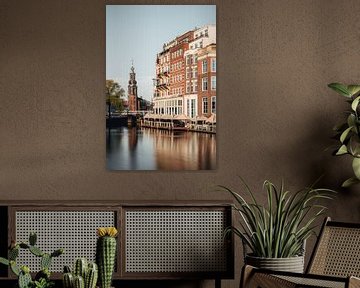 Munttoren in Amsterdam van Lorena Cirstea